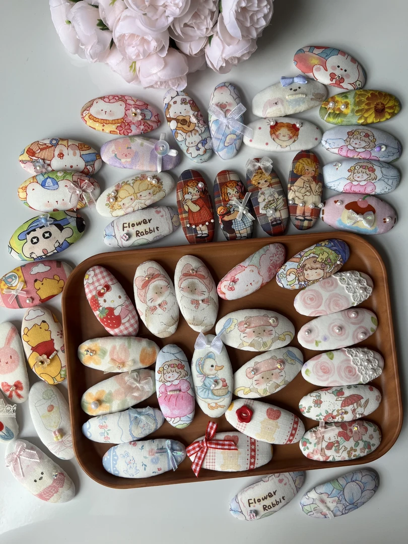 【补米专用】原创设计发夹儿童饰品边夹发饰可爱刘海夹夹子发卡头饰