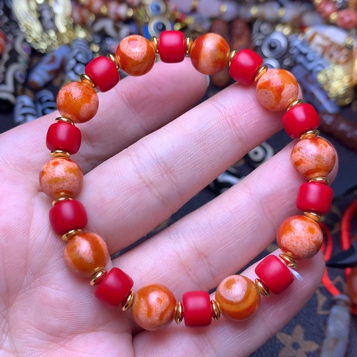 玛瑙/玉髓未镶嵌手链