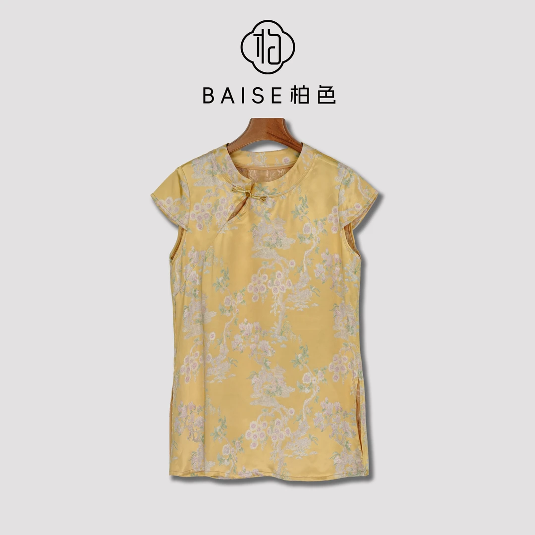 中式上衣复古传统改良夏季女装宽松00442