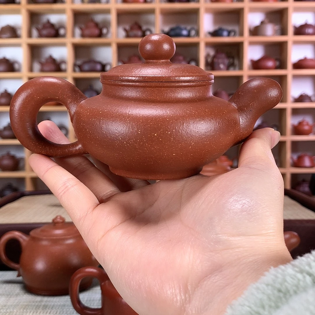 道洪扁灯紫砂紫砂壶手工制作