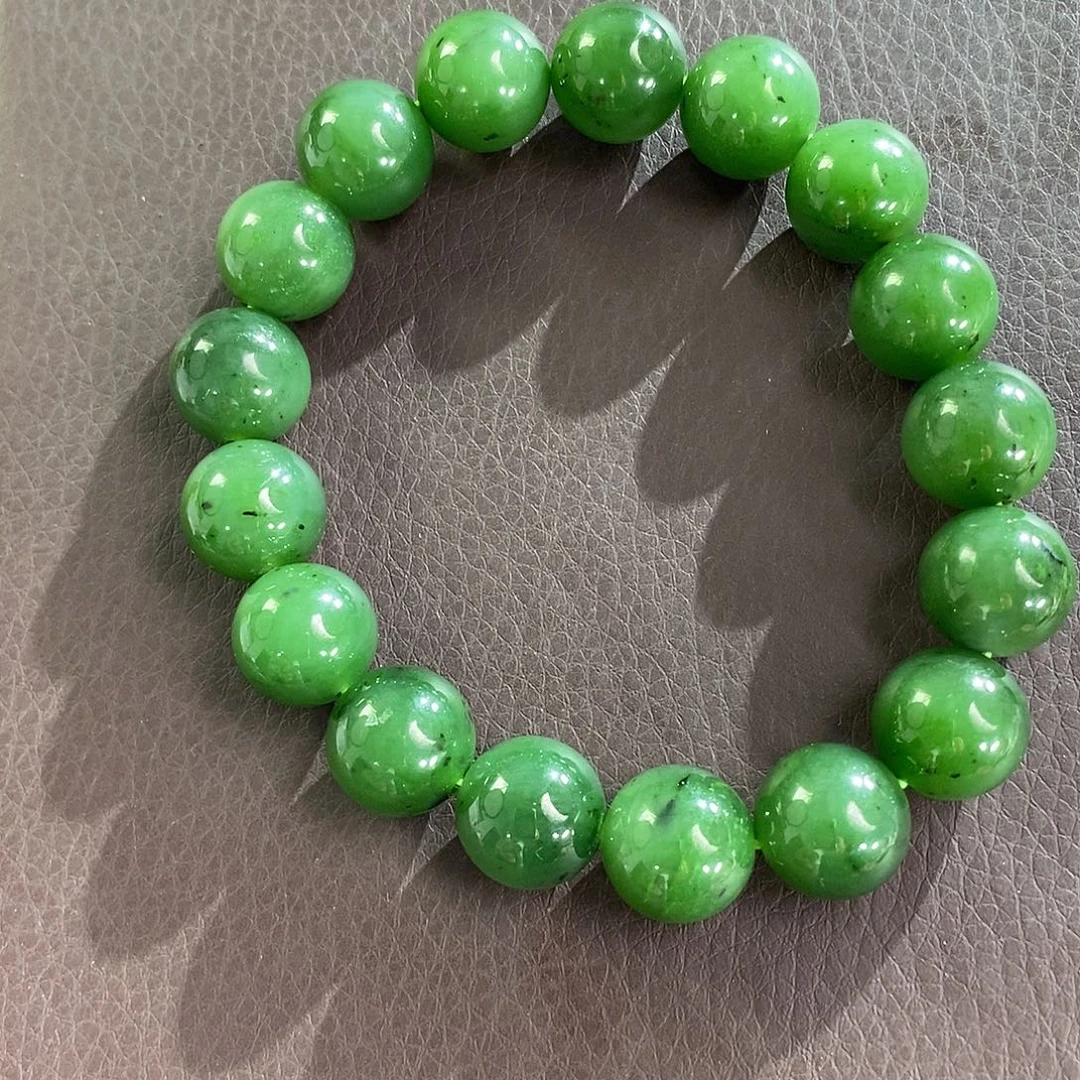 和田玉（碧玉）未镶嵌手链