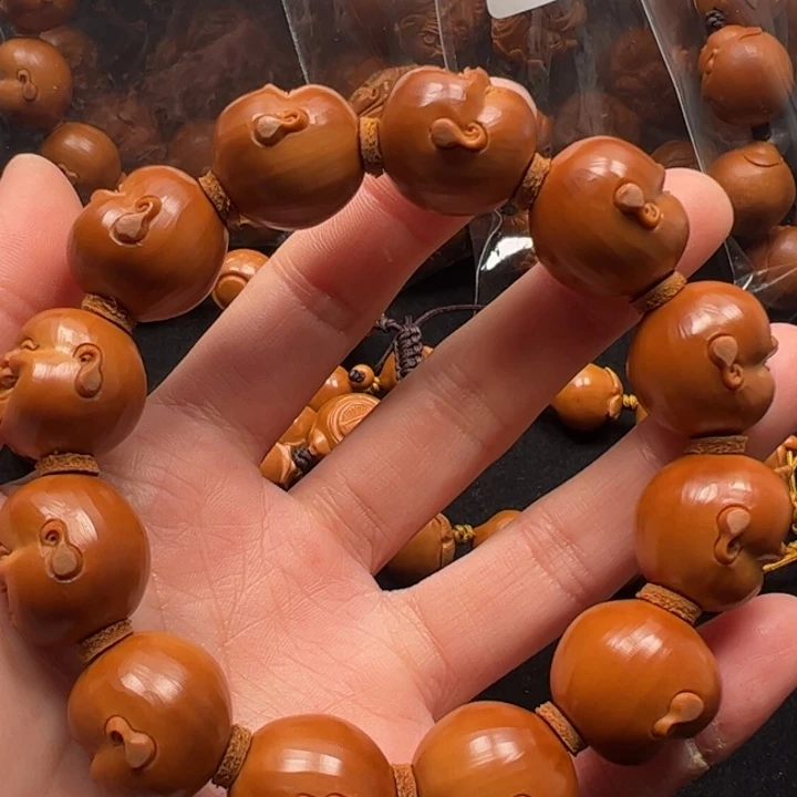 看***好手串橄榄核19开心