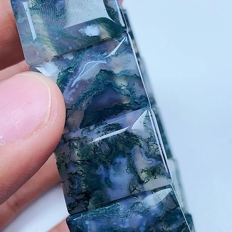 玛瑙/玉髓手链未镶嵌老*