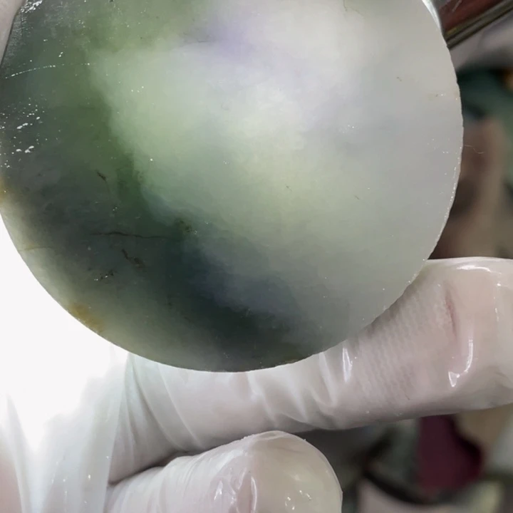 翡翠吊坠(不含链)未镶嵌天然翡翠边角料