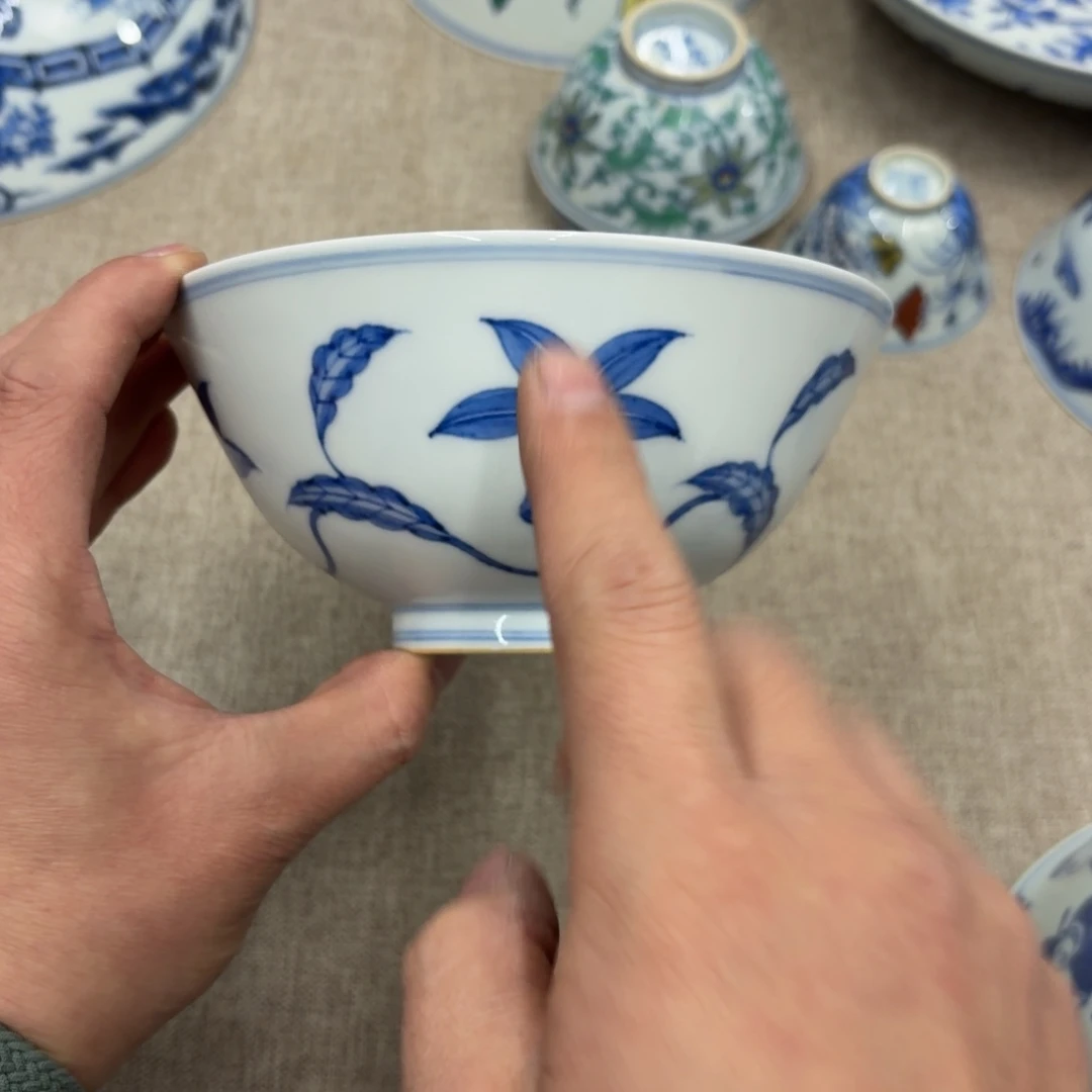 陶摆件瓷器工艺品摆件青花