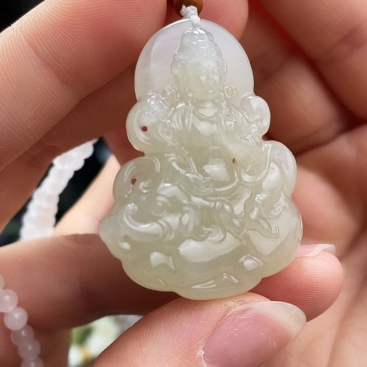 和田玉挂件未镶嵌定制发货