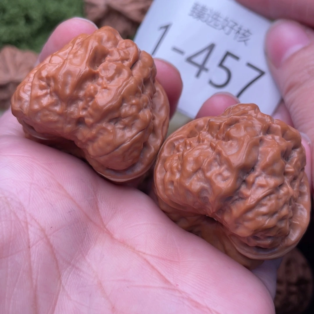 文玩核桃把件大肚开背蛙40