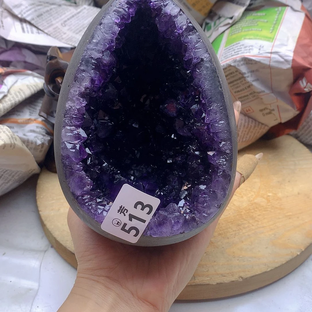 紫晶大型摆件（非配饰）未镶嵌