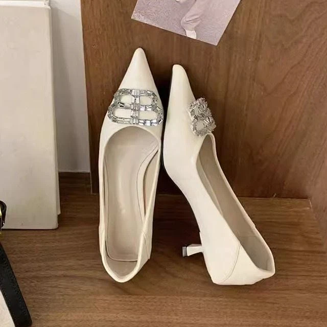 麦伯尔专属高跟鞋时尚夏季黑色法式性感新疆包邮