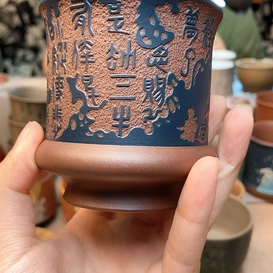 茶杯紫砂宜兴紫砂杯