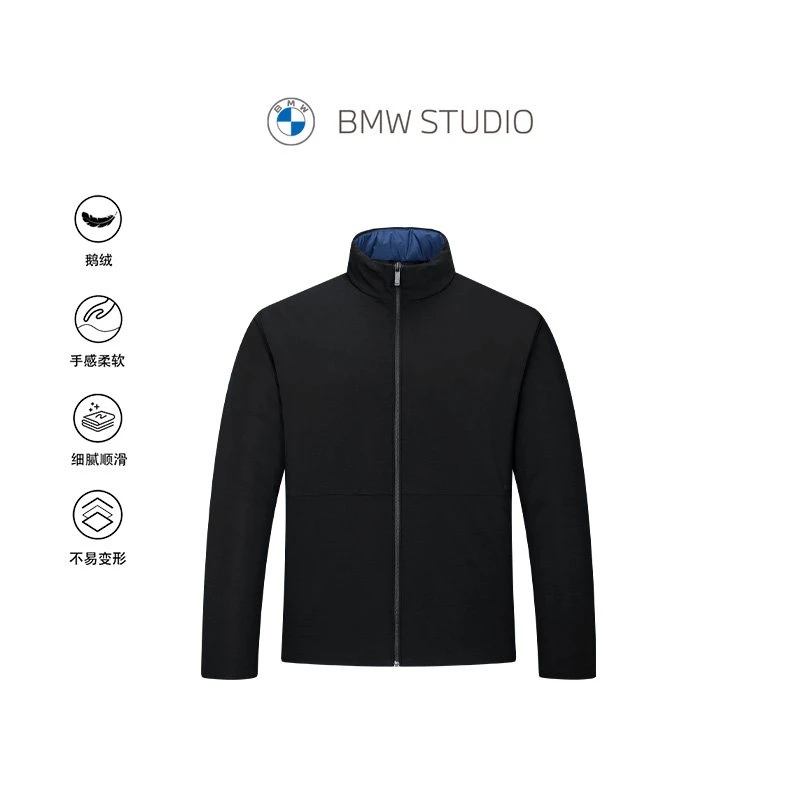 【鹅绒】BMW STUDIO宝马男装秋冬鹅绒男立领夹克外套BD9W001QWO040