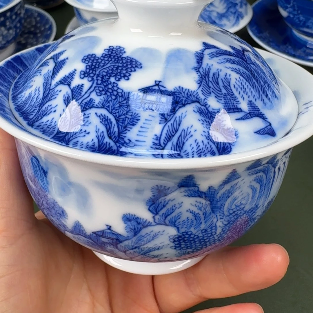 瓷片瑶yao景德镇纯手工陶瓷248