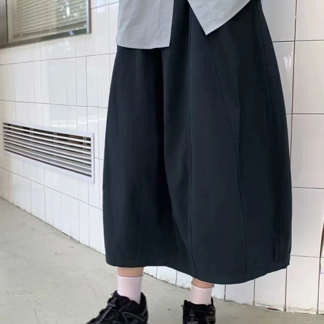 【美琪优选】水洗棉 花苞女士宽松半身裙 女半裙