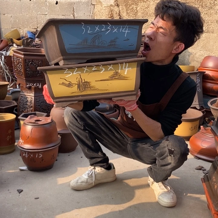 红陶紫砂器，紫砂器，紫砂器