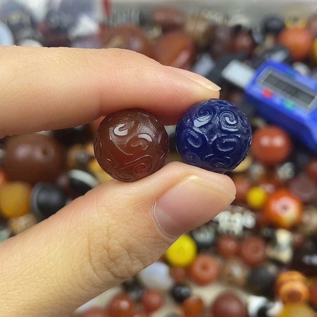 玛瑙/玉髓未镶嵌玛瑙配珠玛瑙散珠