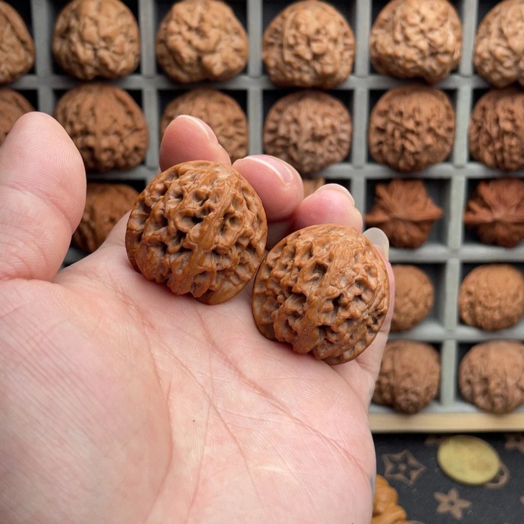 核桃把件32➕微修原生态苹果园