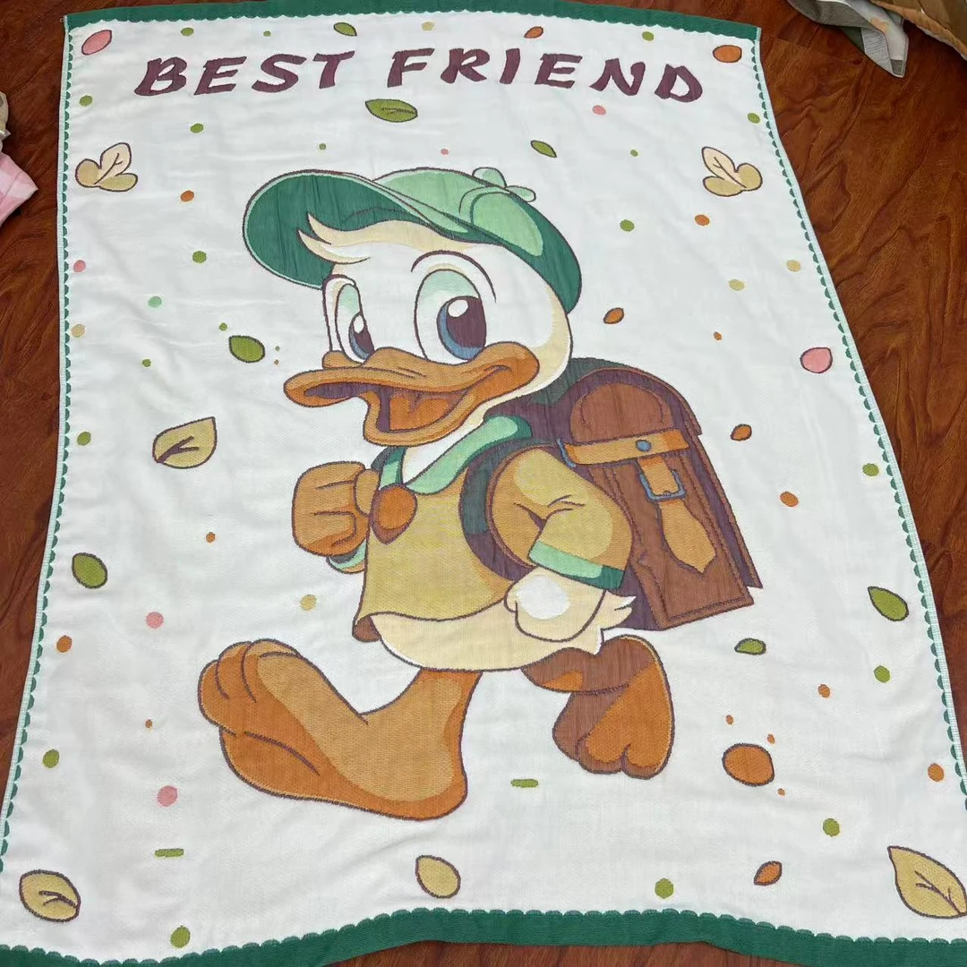 【小鸭子】120*150纯棉多层加厚面包被