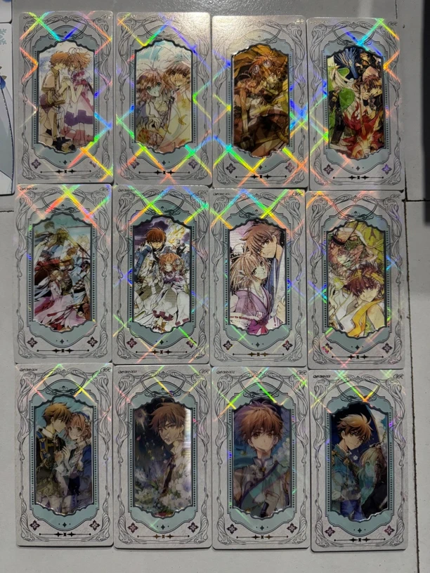 绮丽文创 曼珠沙华 魔卡少女樱 翼年代记 光栅卡  全套共12张！
