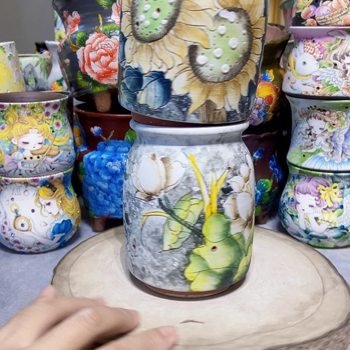 景德镇艺术手绘作品