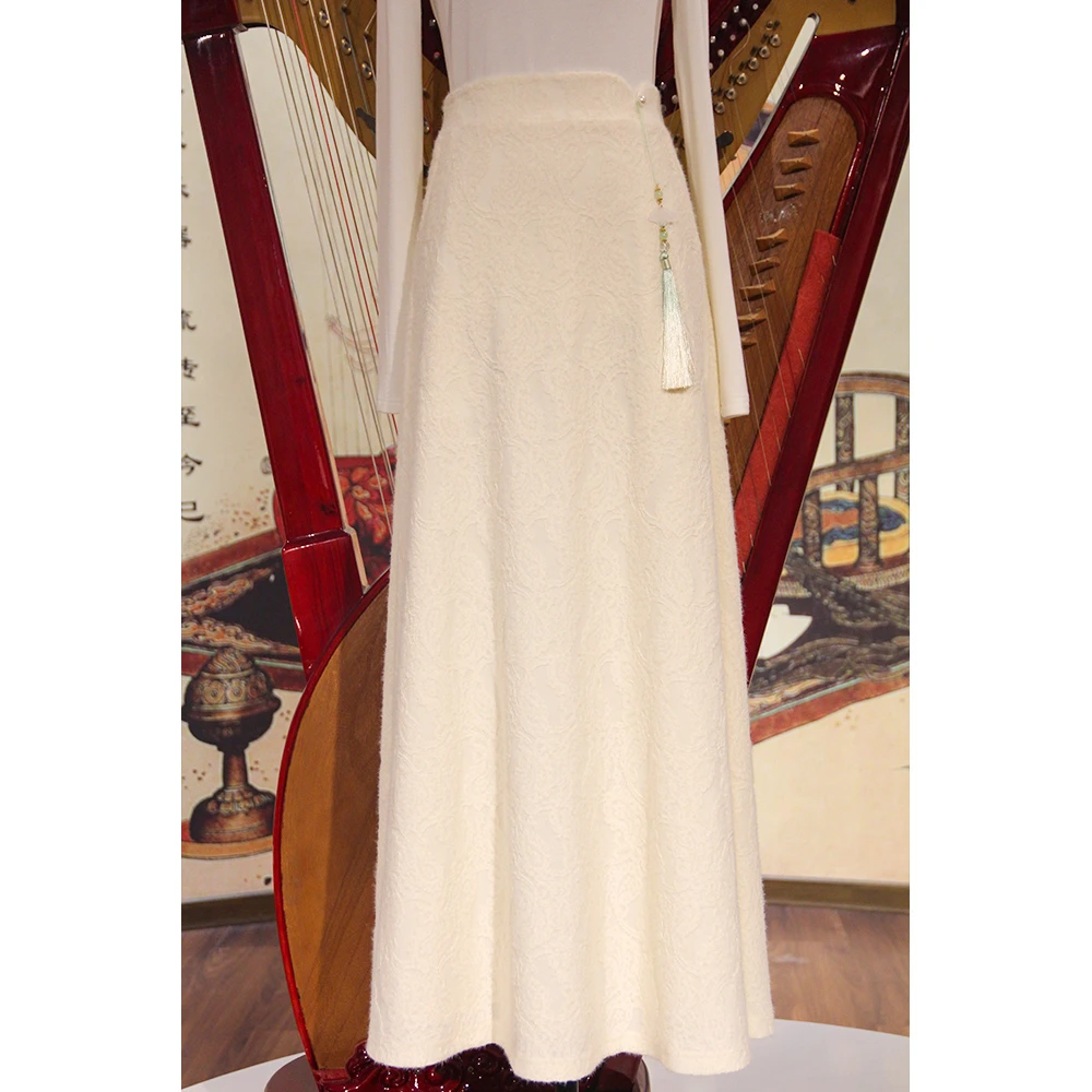 【雪颜】新中式百搭气质优雅日常显瘦半身裙