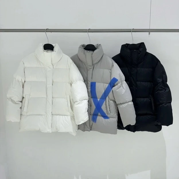 保暖羽绒服三防珠光面料一手长羽绒服(NO退NO换)