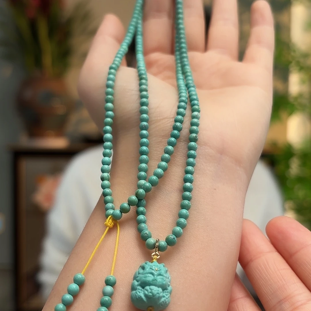 我***子绿松石未镶嵌颈饰