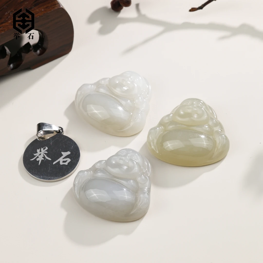 【举石珠宝】T0701-693-110和田玉吊坠（一件/多样性发）F