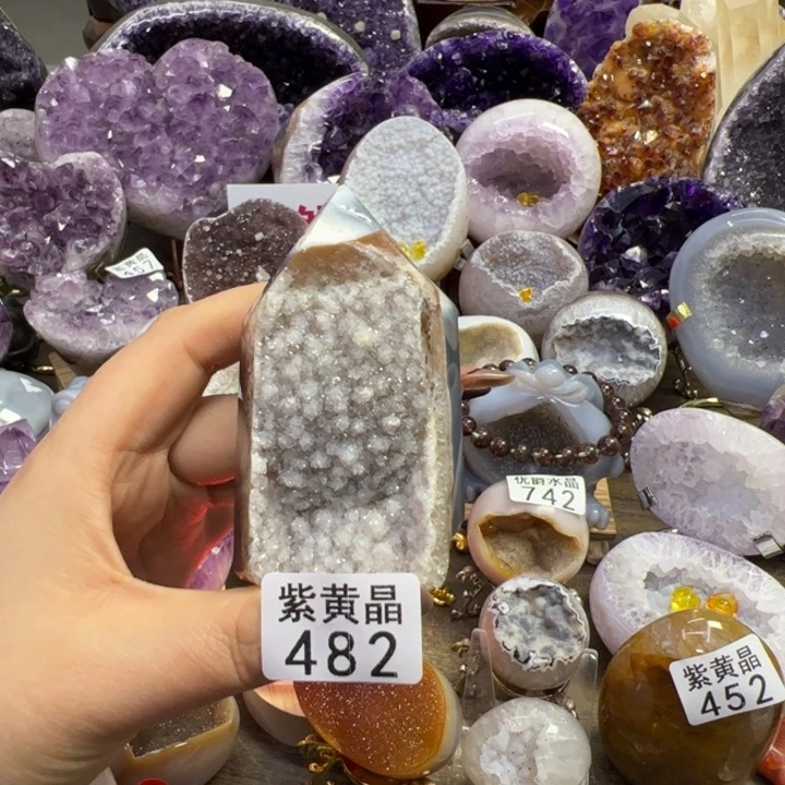 未镶嵌大型摆件（非配饰）紫晶482