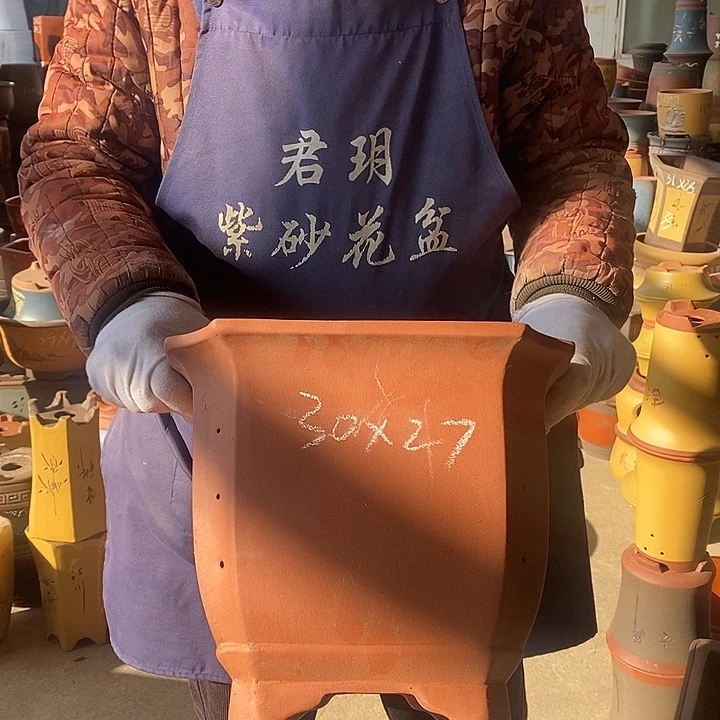 紫砂花盆紫砂花盆