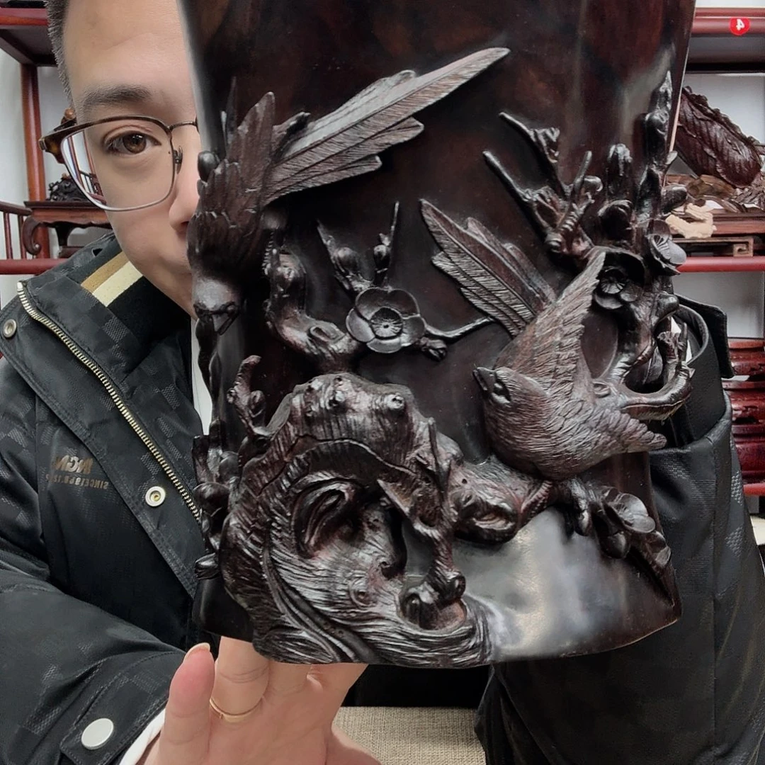 大叶紫檀工艺品底座