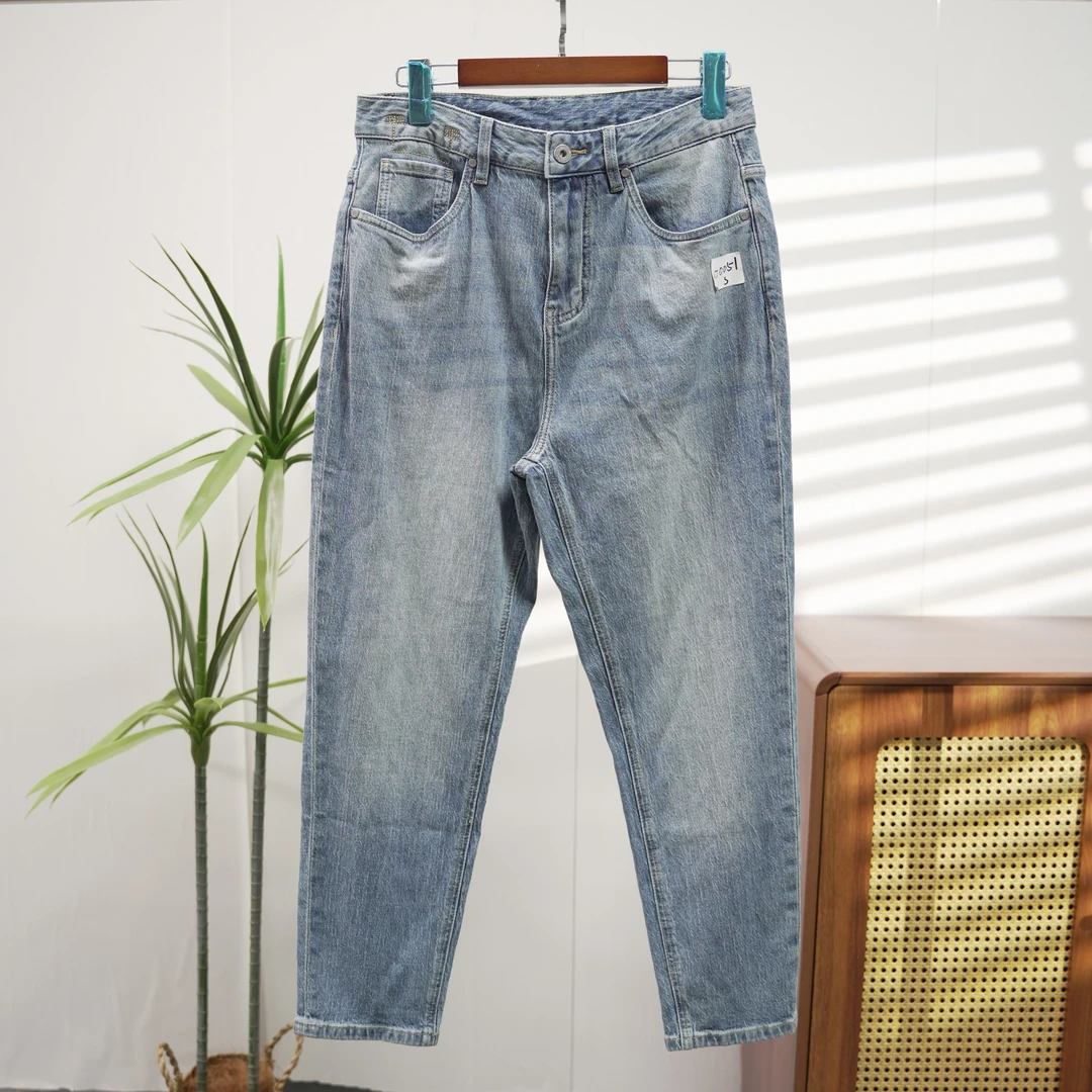 【G】瑕疵 潮牌男女时尚百搭休闲软牛仔裤00051-D10-6