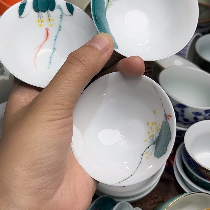 锕*3只微瑕茶具茶具茶具茶具