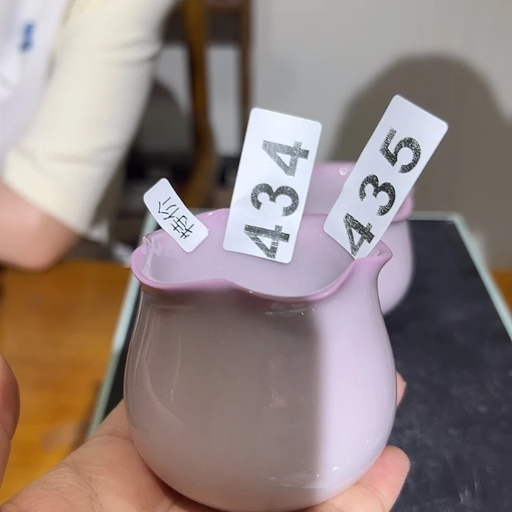 龙泉云间青瓷小米茶器