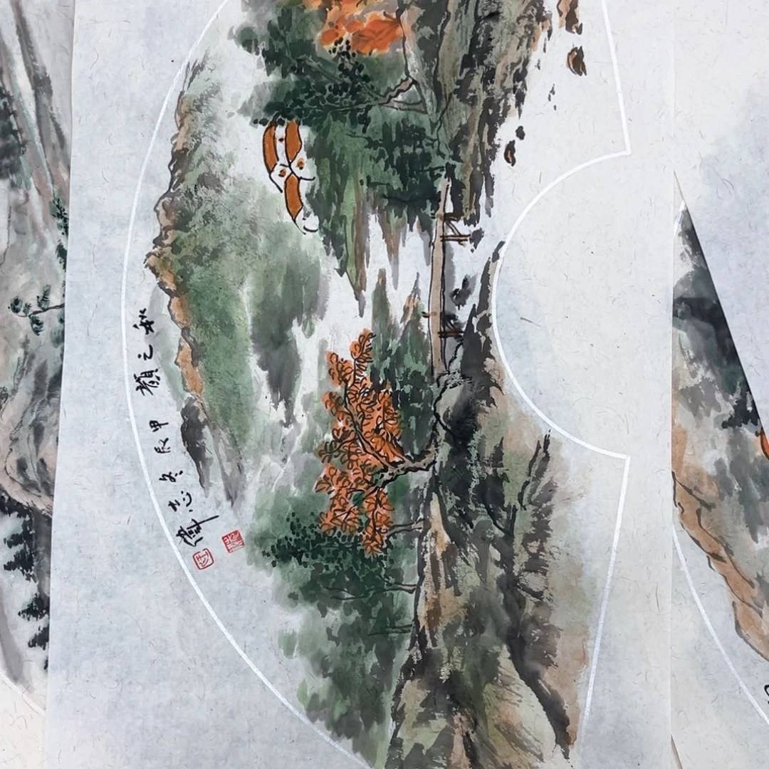 国画ㅤ****ㅤ绘画王老师作品33.66