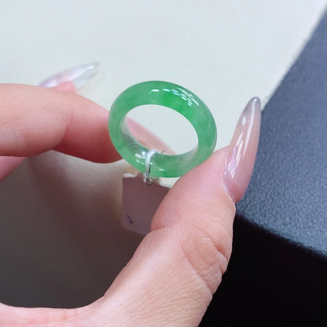 未镶嵌戒圈翡翠11号
