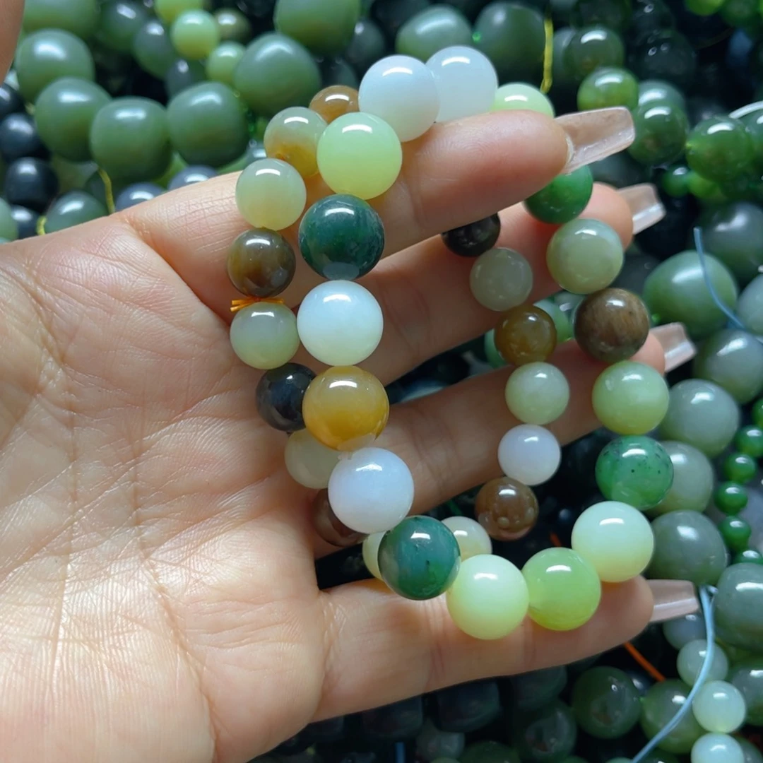 和田玉手链未镶嵌