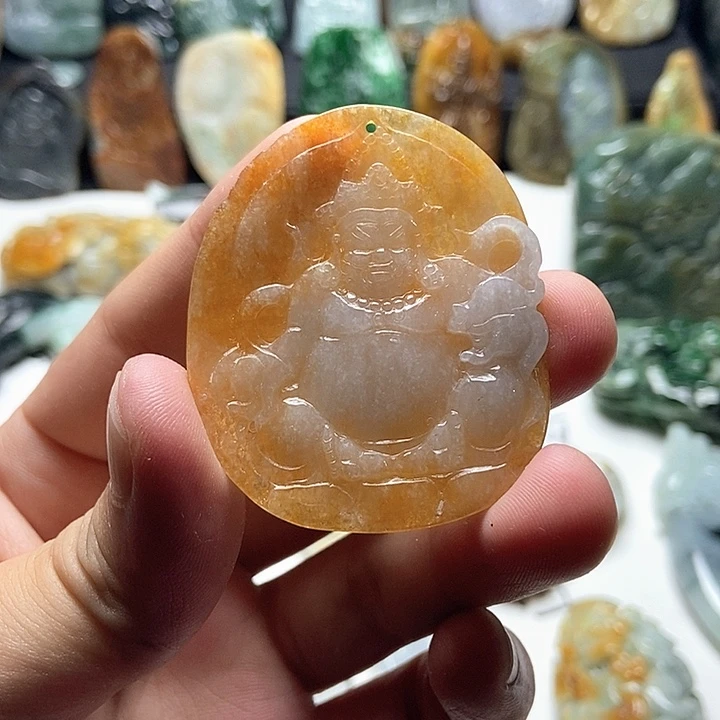 翡翠未镶嵌颈饰翡翠a货