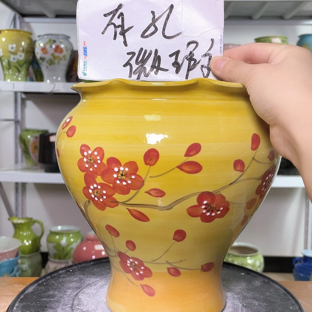 景德镇陶瓷花盆花器暇258