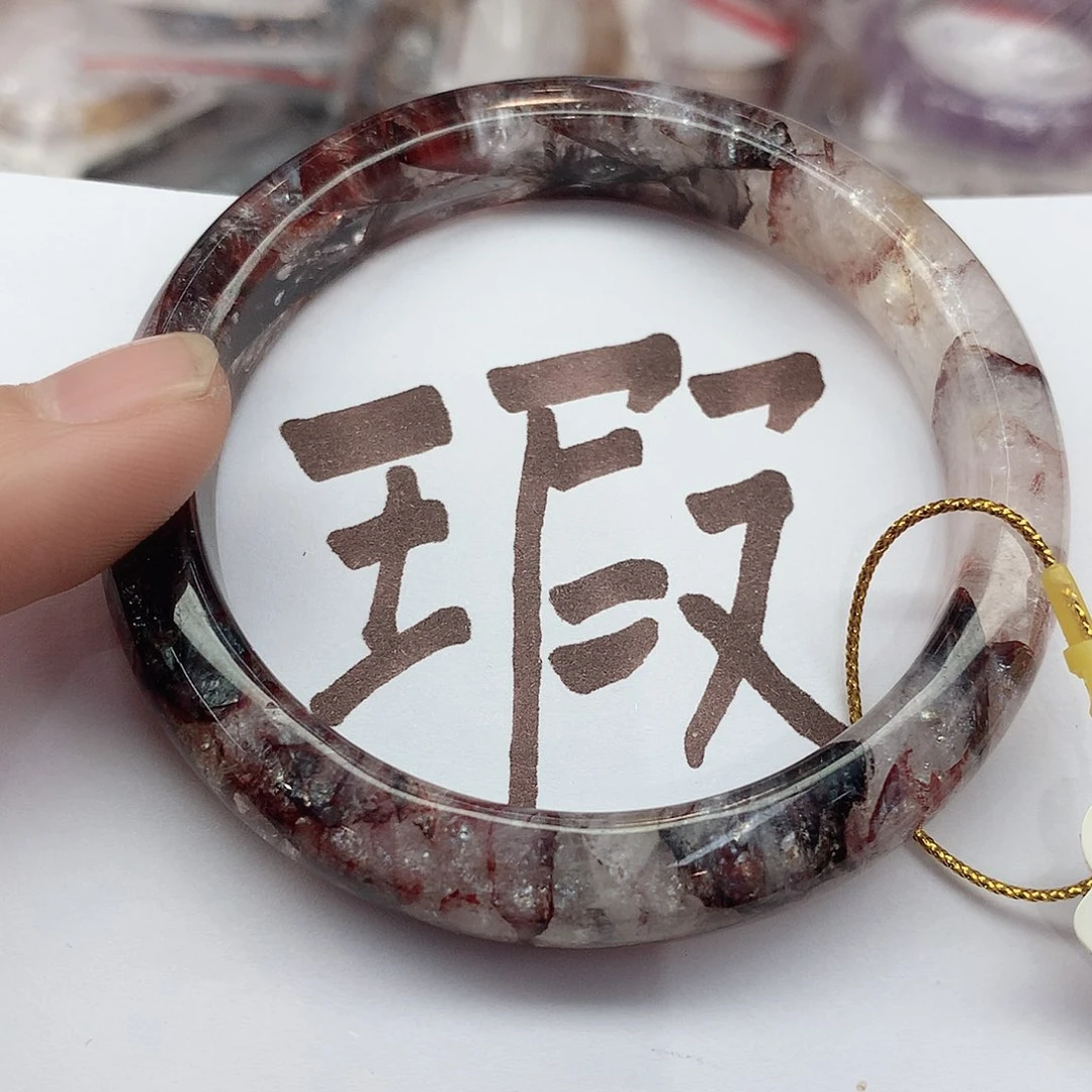 水晶手镯未镶嵌402（58瑕疵