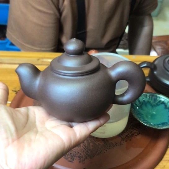 蒸***上茶壶紫砂徽瑕莲子壶