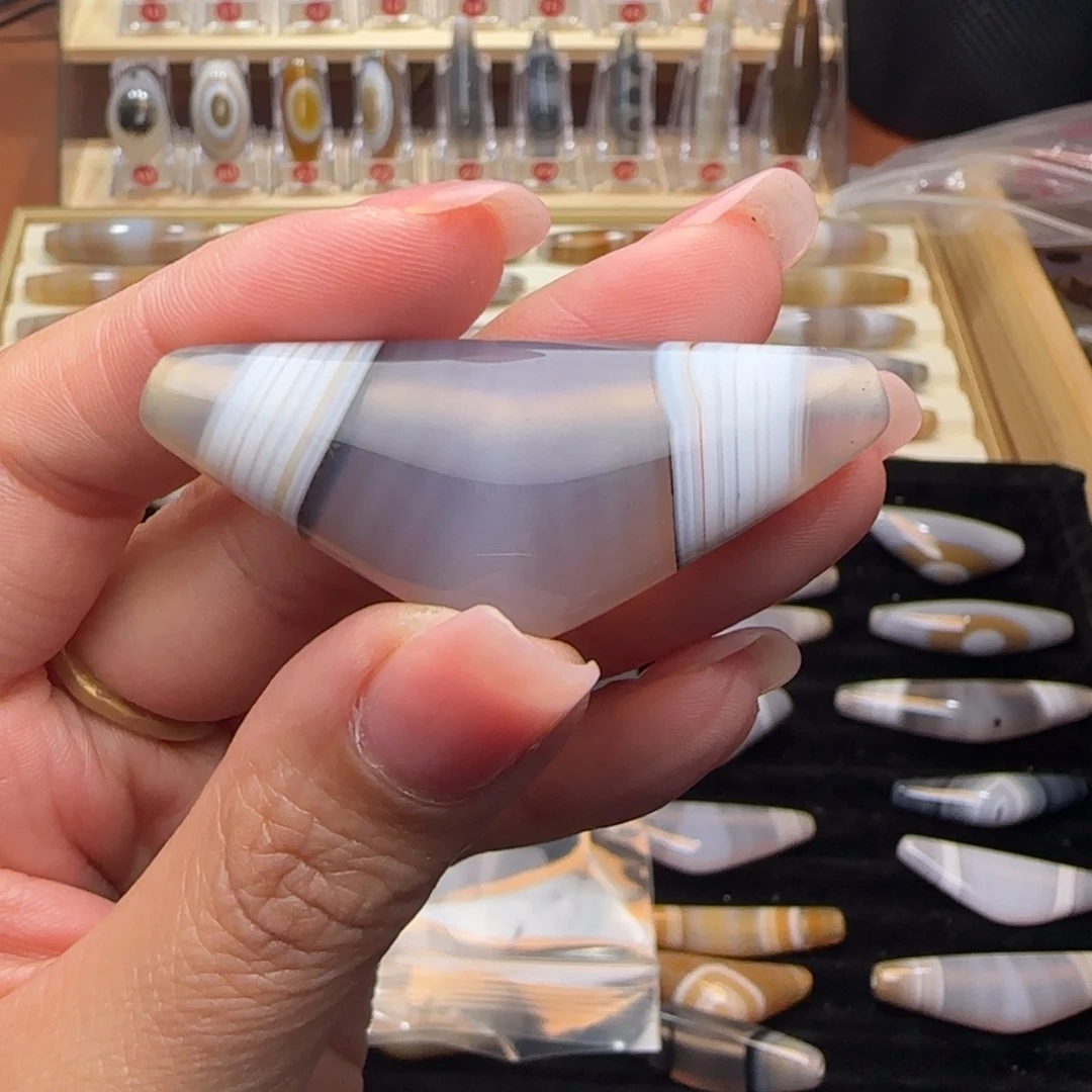 玛瑙/玉髓锁骨未镶嵌本*