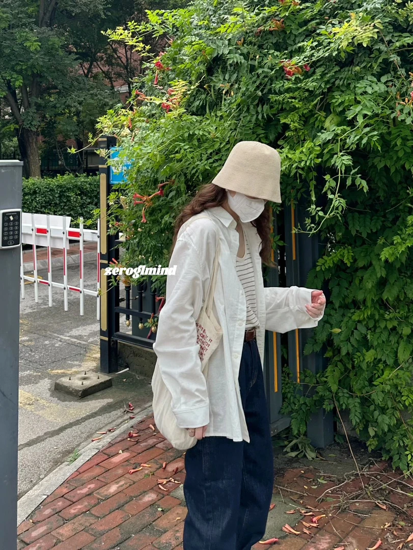 zeroglmind简素cs026白色衬衫71699