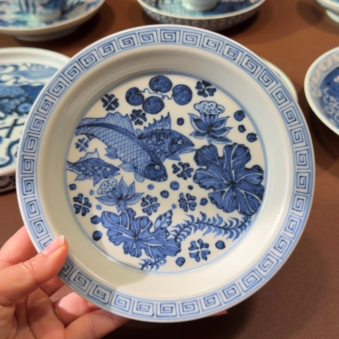 手工手绘茶具壶承福利