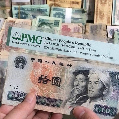 5张退市旧票福利品8010