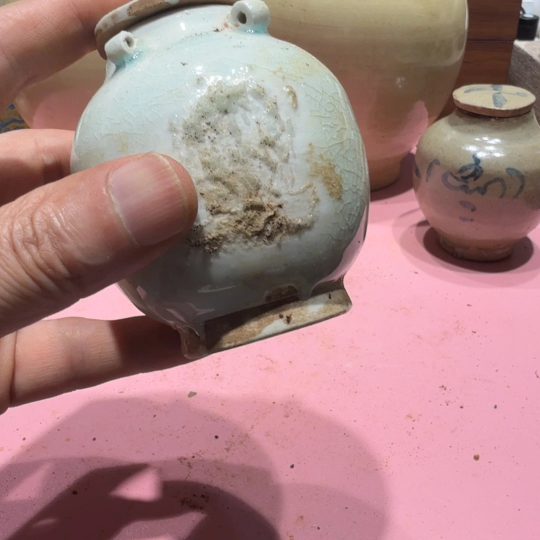 一***他其他陶漂亮的小瓷瓶子