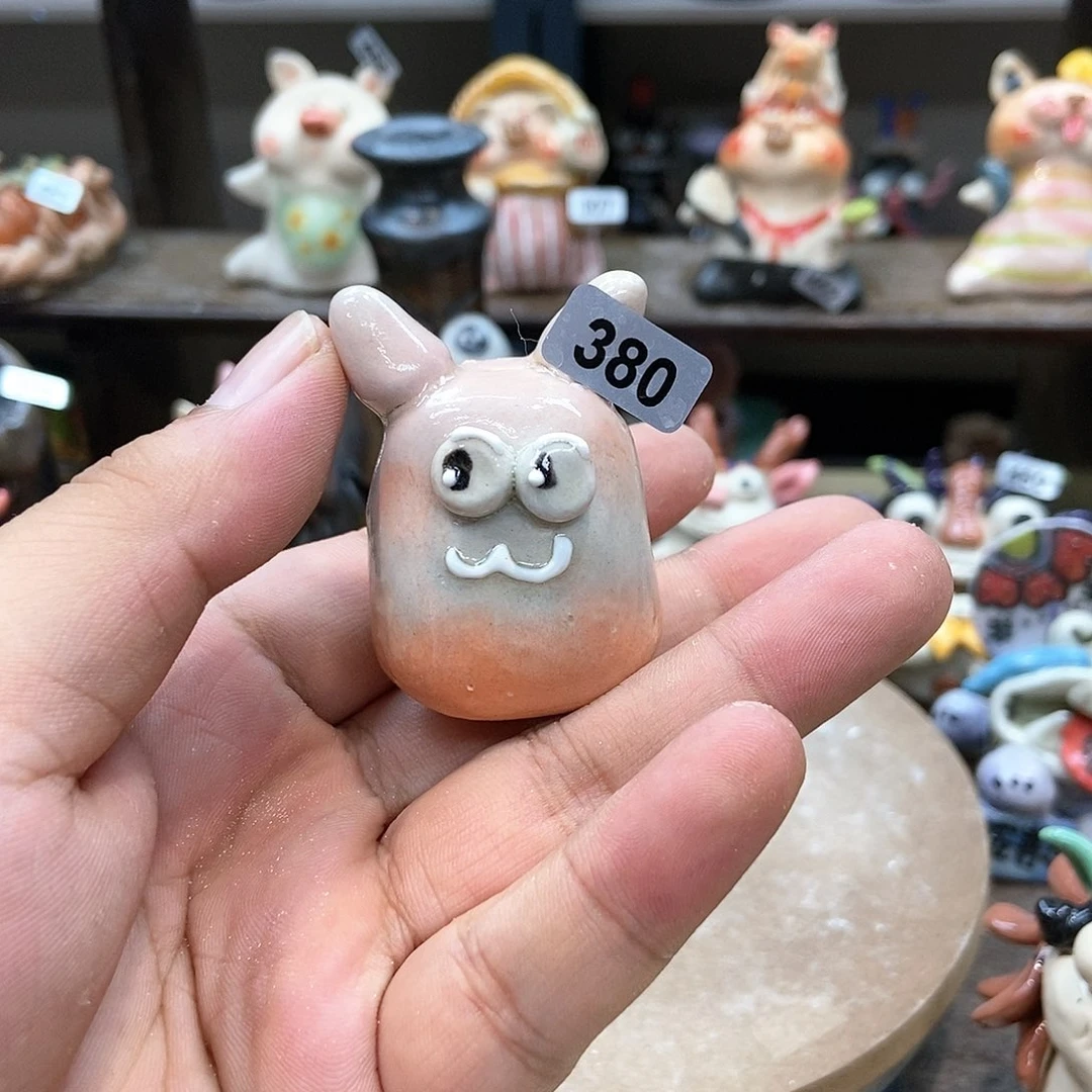 摆件直播间手工陶瓷摆件福利价380