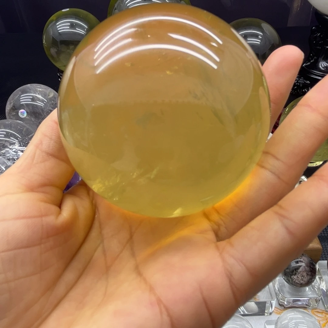 未镶嵌珠宝半成品水晶6.7公分