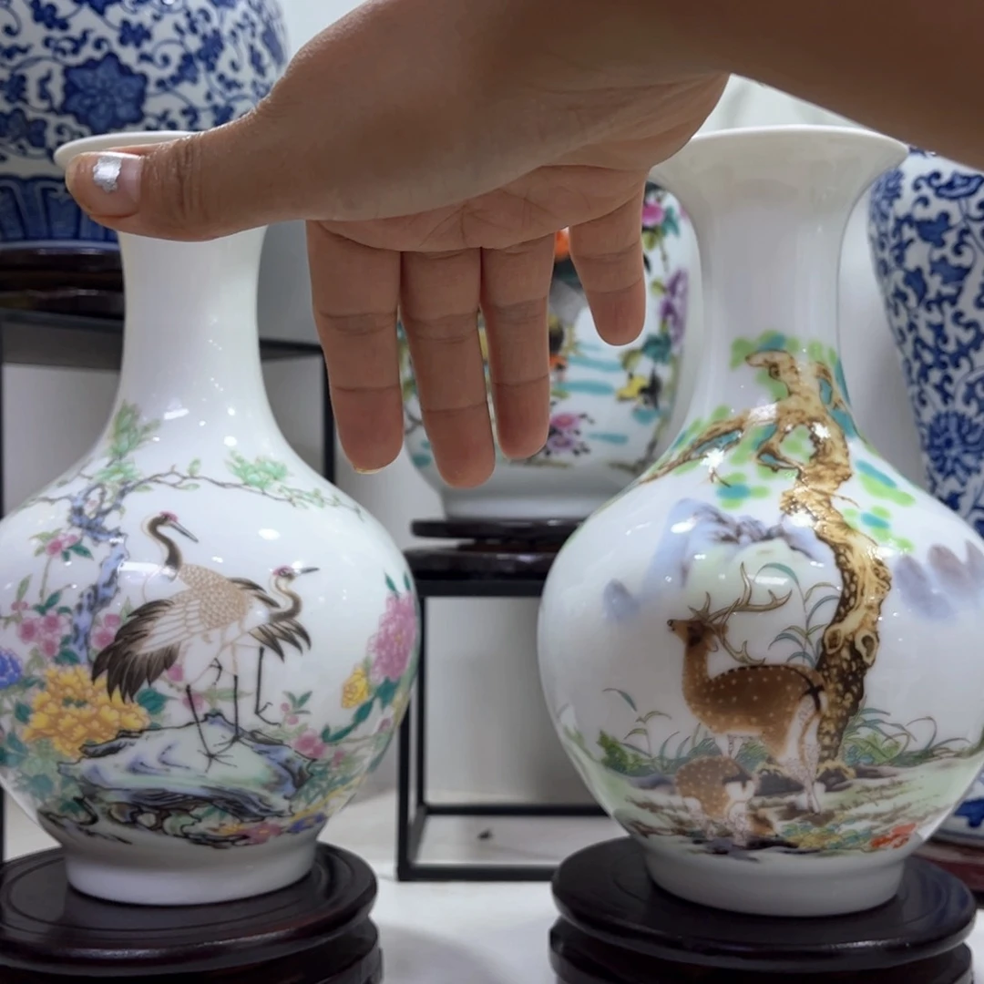 景德镇陶瓷花瓶摆件