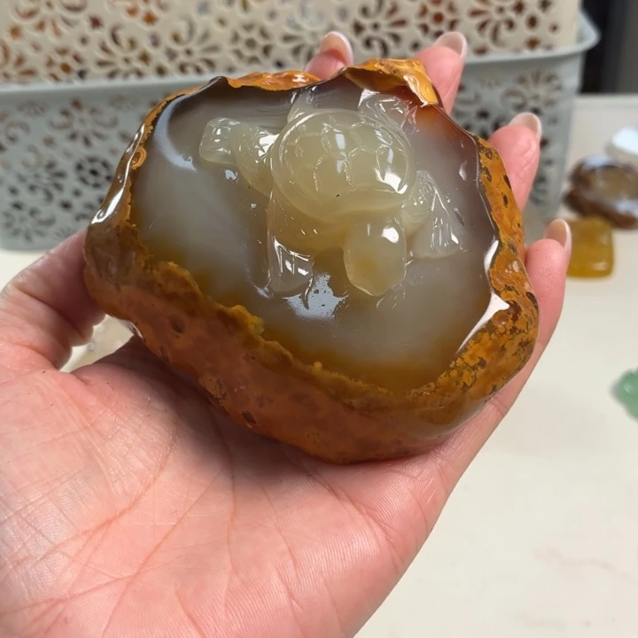 未镶嵌吊坠(不含链)玛瑙/玉髓