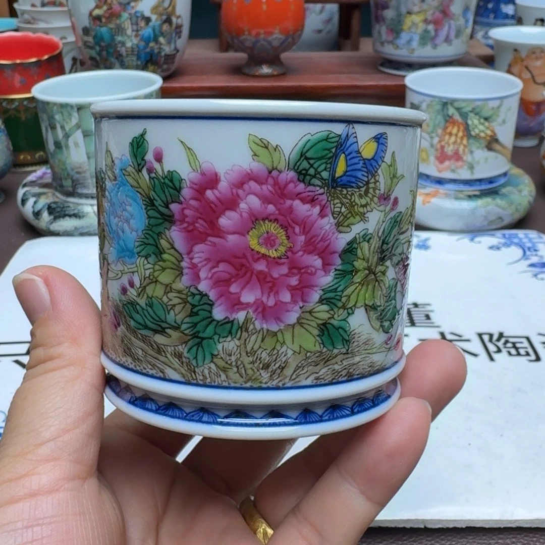 景德镇手工手绘展示